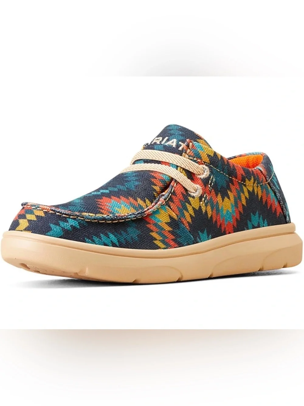 New Ariat Kids' Multicolor Aztec Slip-On Shoes Hilo New with tags size 3